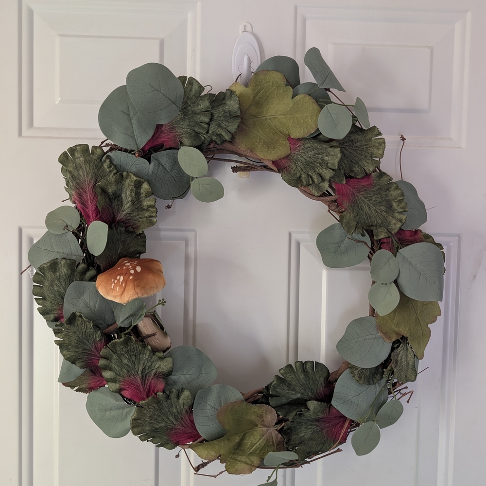 Earthy Greens Wreath